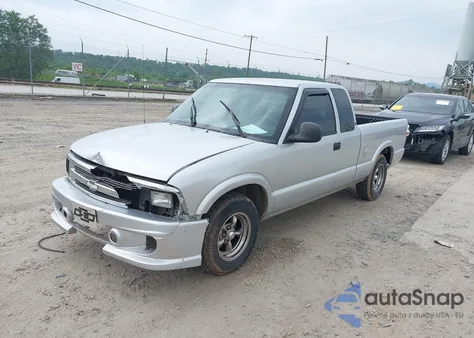 1997 Chevrolet S-10 Ls Fleetside из США, поврежденный, VIN 1GCCS19X6VK187219